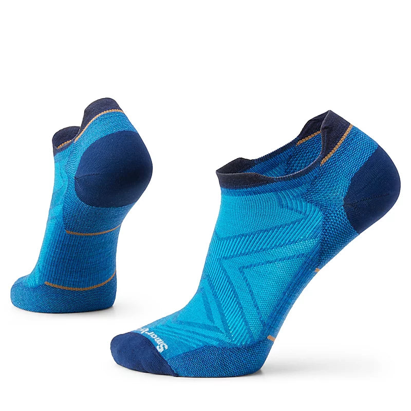 Run Zero Cushion Low Ankle Sock- Laguna Blue